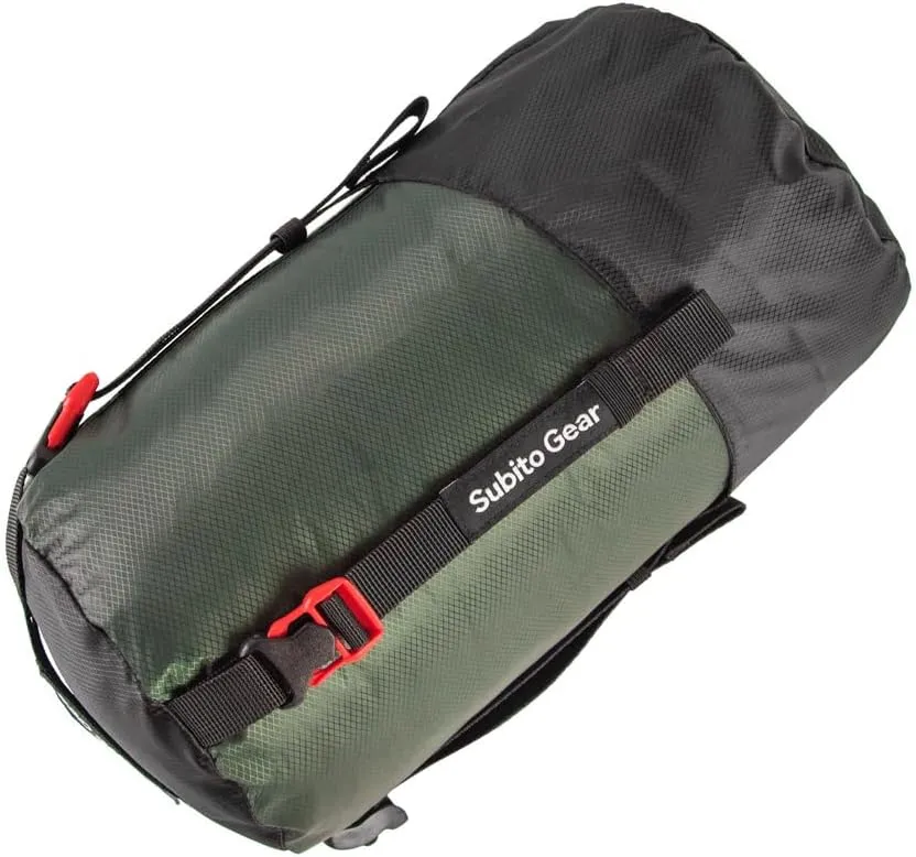 Compression Stuff Sack Lightweight 1-2L/4-6L/5-8L/9-18L/18-25L Waterproof Polyester Compression Bag Sleeping Bag Storage Sack for Camping Hiking Backpacking Outdoor Travel