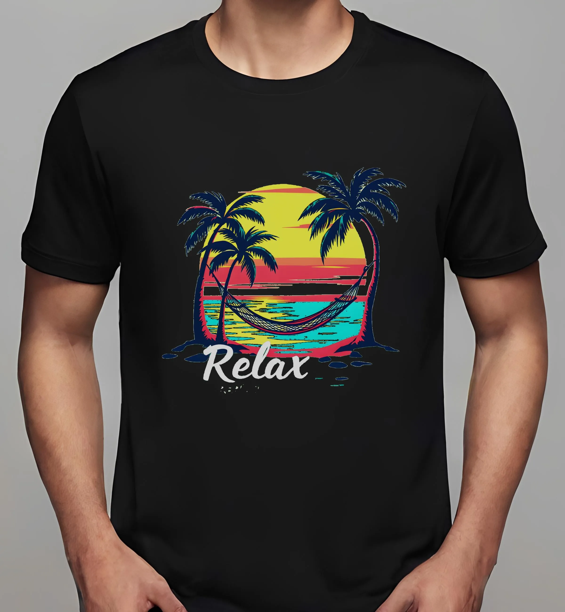 coors light shirt: Tropical Relax Repeat | Classic T-Shirt (Unisex)