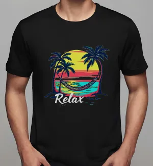coors light shirt: Tropical Relax Repeat | Classic T-Shirt (Unisex)