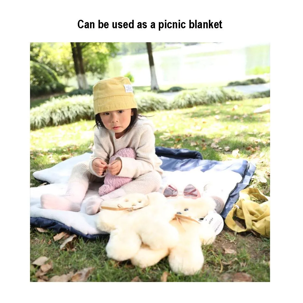 CozyMe Stroller footmuff, 3-in-1 Winter Baby Bunting Bag, Water Resistant Stroller Blanket Bunging Bag,Multi Purpose Fleece Lined Warm Hooded Sleeping Bag for Baby Winter Stroller Cover,6-36M