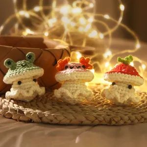 CROCHET BOX Crochet Kit for Beginners—— Animal Mushroom