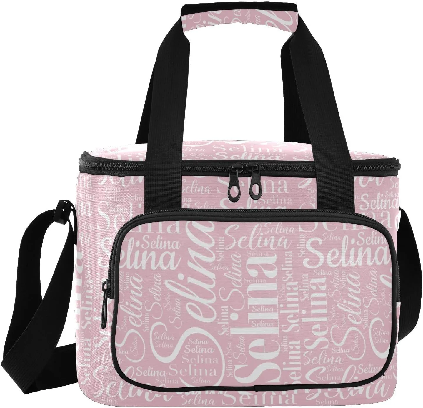 Custom Cooler Bag Personalized Leakproof Cooler Tote Bag Organizer Insulated 24 Cans Camping Coolers