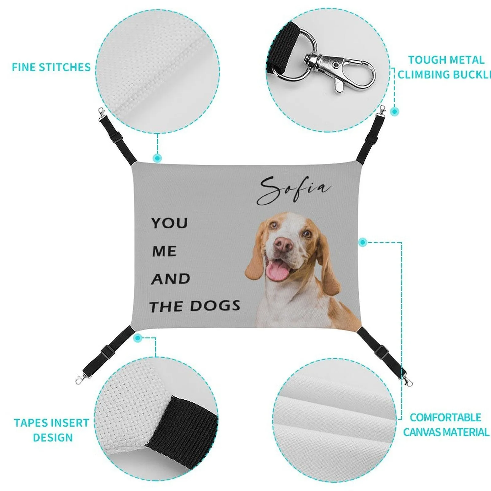 Custom Photo Pet Hammock