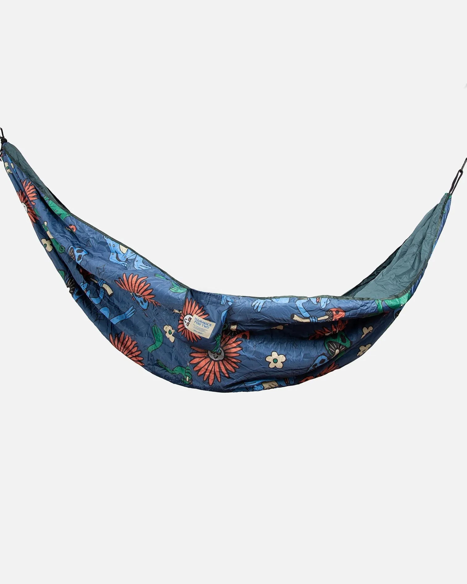 Dancin' Frogs Recycled Hammock For Two