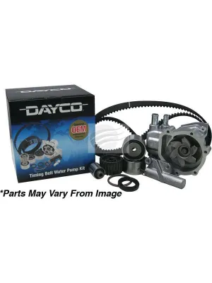 Dayco KTBA099HP Timing Belt Kit with Water Pump & Hydraulic Tensioner for Mitsubishi Vehicles