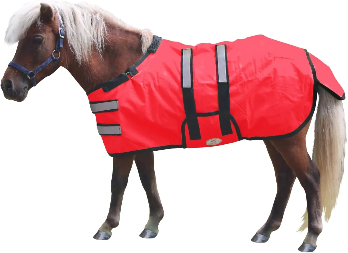 Derby Originals 600D Ripstop Waterproof Reflective Safety Winter Foal and Mini Horse Turnout Blanket 150g Medium Weight