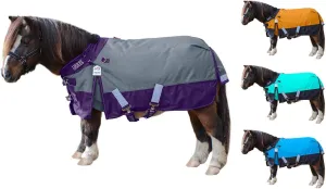 Derby Originals Nordic-Tough 1200D Heavyweight Mini Horse & Pony Turnout Blanket – Waterproof, Reflective, 300g Insulation, Triple-Layer Design, 210T Lining, 2-Year Warranty