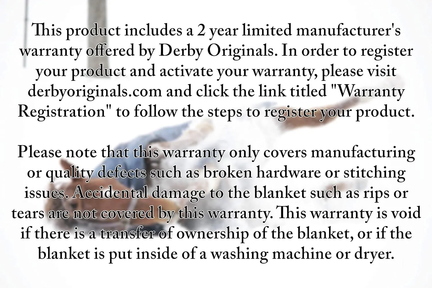 Derby Originals Reflective Safety No Hardware Winter Turnout Blanket for Foals & Mini Horses 1200D Waterproof Ripstop 150g Insulation Triple Layer Breathable 210T Lining