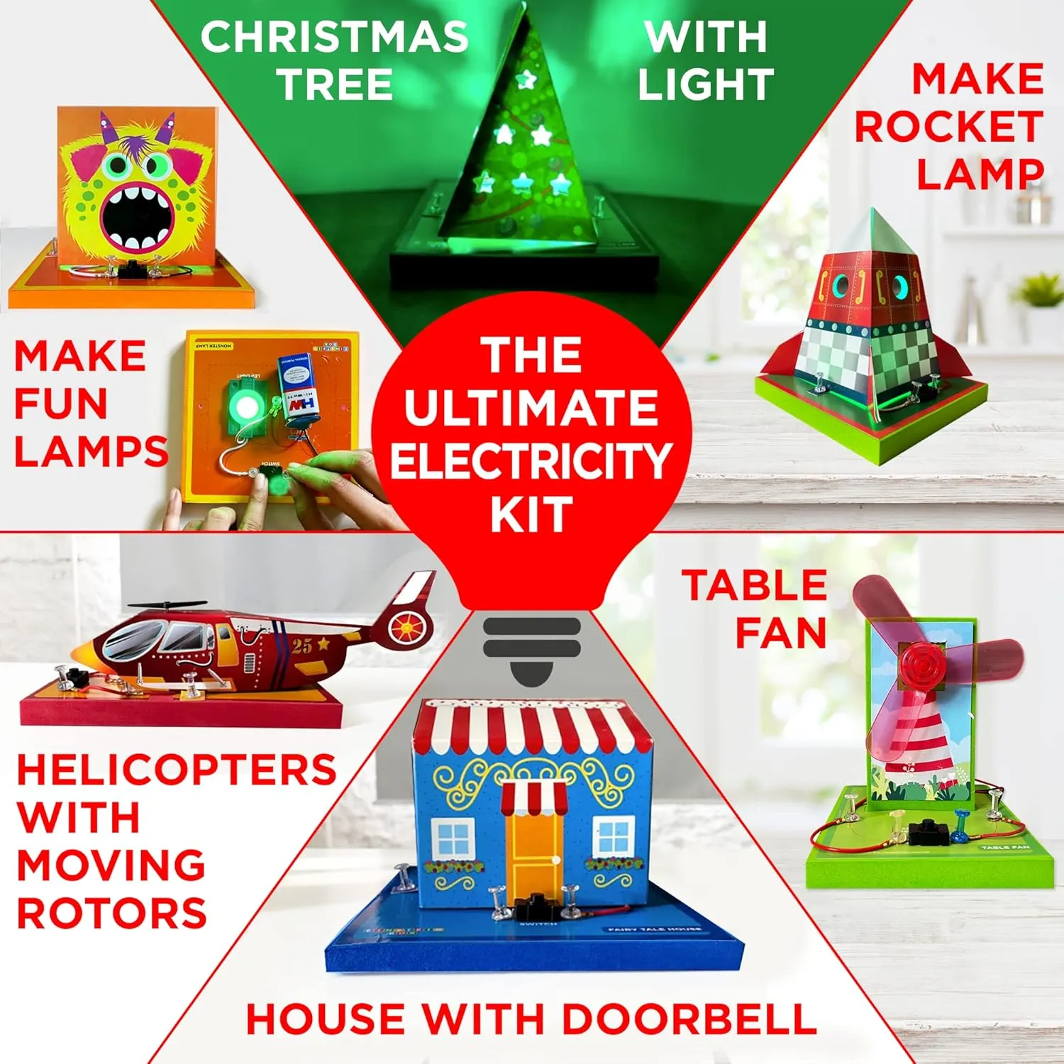 Doctor Jupiter Ultimate Science Gift Set of Science Kit, Electricity Kit for Kids Age 8-12 | Birthday Gifts for Boys & Girls of 8,9,10,11,12,13,14 Year Olds | STEM Learning & Education Toys