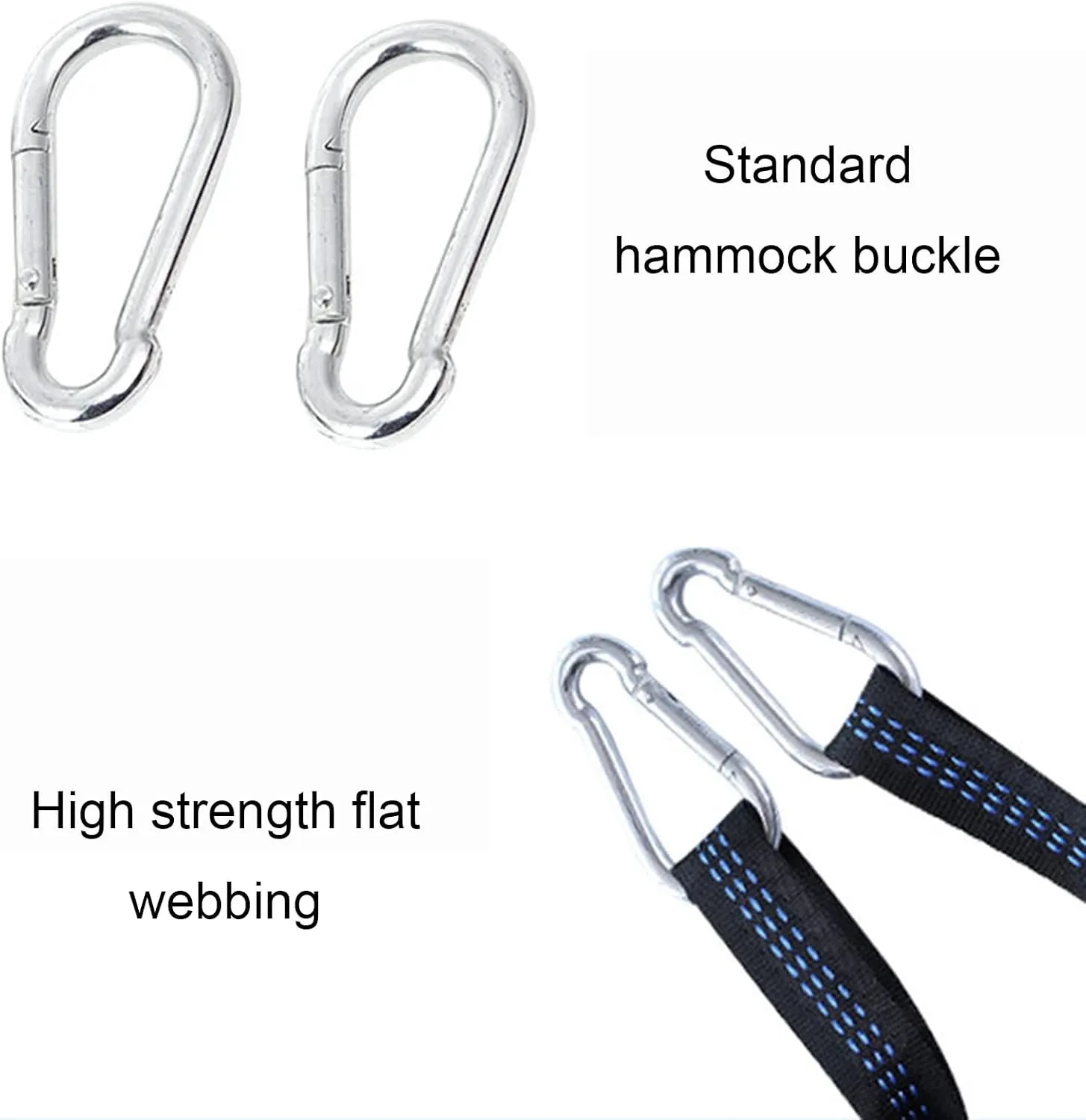 Double Camping Hammock, Lightweight Nylon Parachute Hammocks with 2 Tree Straps, Hammock for Camping Double Hammocks Gear for The Outdoors Travel (Green1)