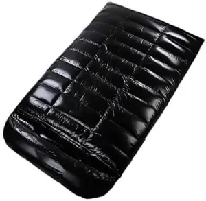 Double Four Seasons Outdoor Sleeping Bag Ultralight Waterproof Soft Warm Camping Hiking Black