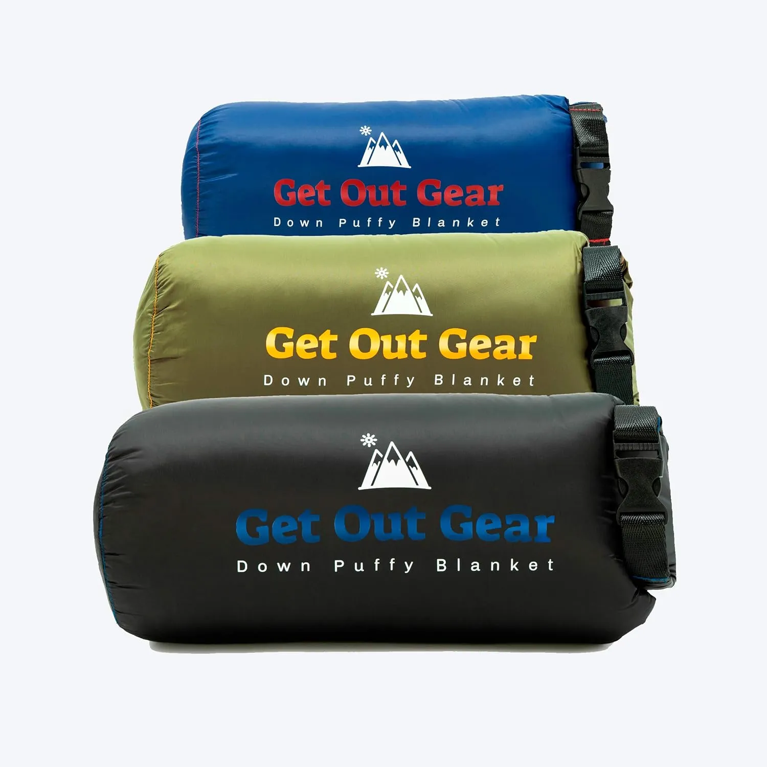 Down Camping Blanket - Puffy, Packable, Lightweight and Warm | Ideal for Outdoors, Travel, Stadium, Festivals, Beach, Hammock | 650 Fill Power Water-Resistant Backpacking Quilt