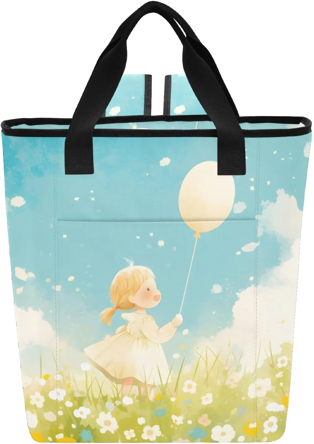 Dream Lawn Insulated Cooler Bag with Ice Pack，Large Capacity Waterproof Thermal Lunch Bag，Reusable Cooler Bags for Picnic, Travel
