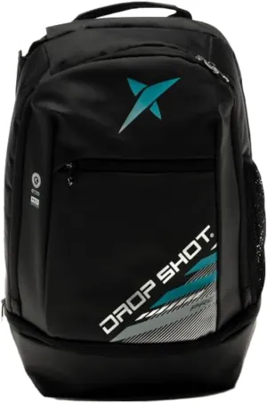 Drop Shot Sibi Unisex Backpack - Holds up to 2 padel rackets - alternative for Tennis Athletes - with Insulated Pocket Ventilated Shoe Compartment