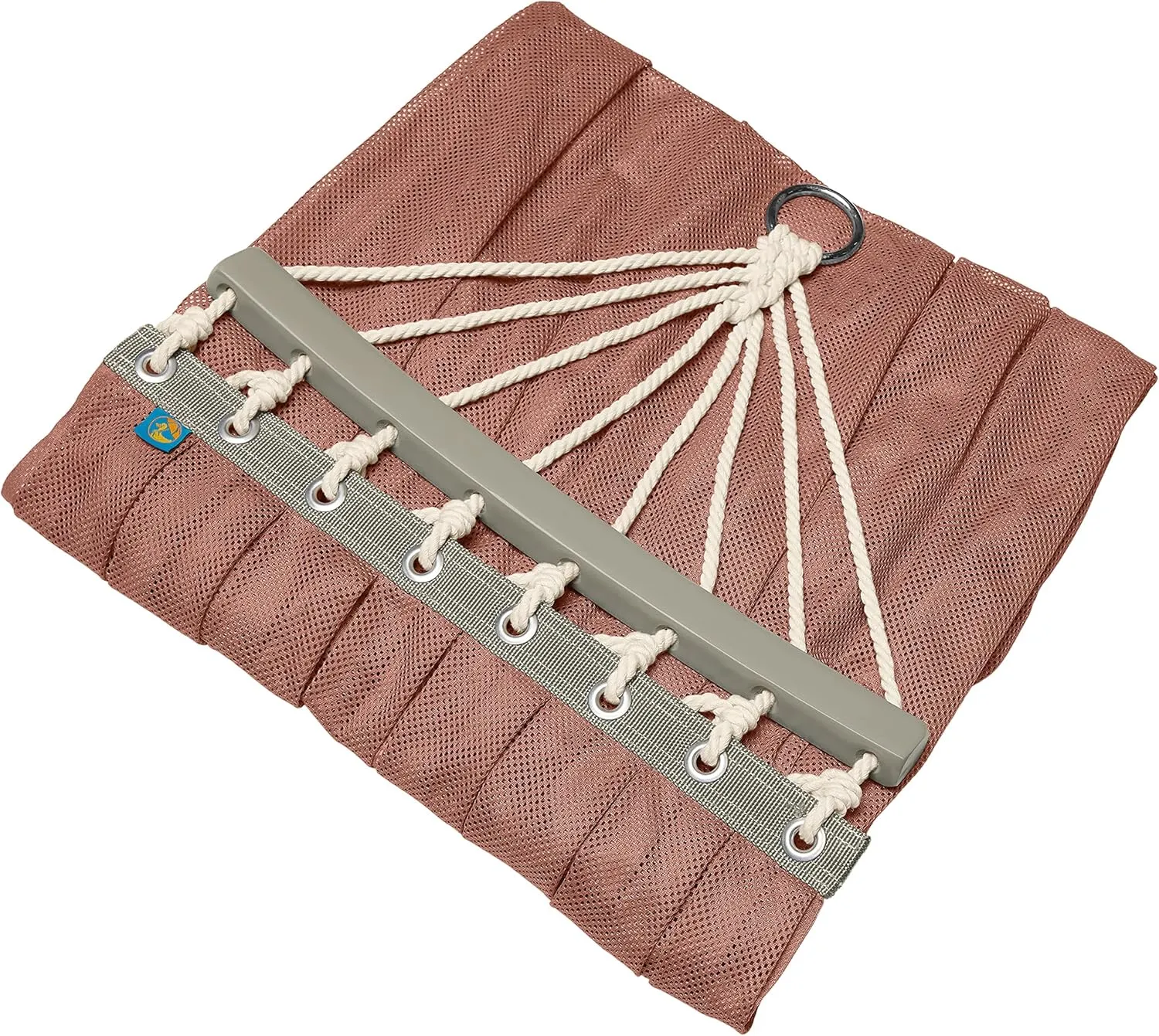 Duck Covers Weekend Mesh One-Person Travel Hammock, 82 x 62 Inch, Cedarwood