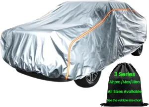 Durability Truck Cover Waterproof All Weather Small Pickup Cover Four Seasons Protection Blanket for Truck Under 213"
