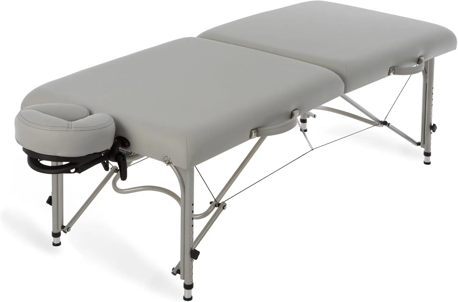 EARTHLITE Portable Massage Table LUNA - Ultra-Lightweight, Patented Aluminum Reiki Frame incl. Flex-Rest Face Cradle & Carry Case (29lb)
