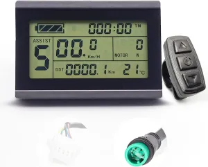 Ebike LCD Display Meter KT-LCD3 24V 36V 48V 52V Electric Bike Conversion Kit Display for KT Controller