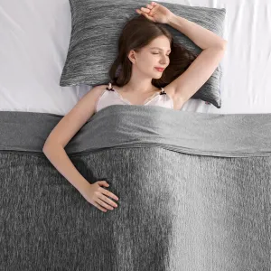 Elegear Revolutionary Cooling Blanket Queen Absorbs Heat to Keep Body Cool for Night Sweats, Arc-Chill3.0 Cool Fiber Q-Max>0.5 for Hot Sleepers, Lightweight Summer Cold Blankets for Sleeping 79" x 86"
