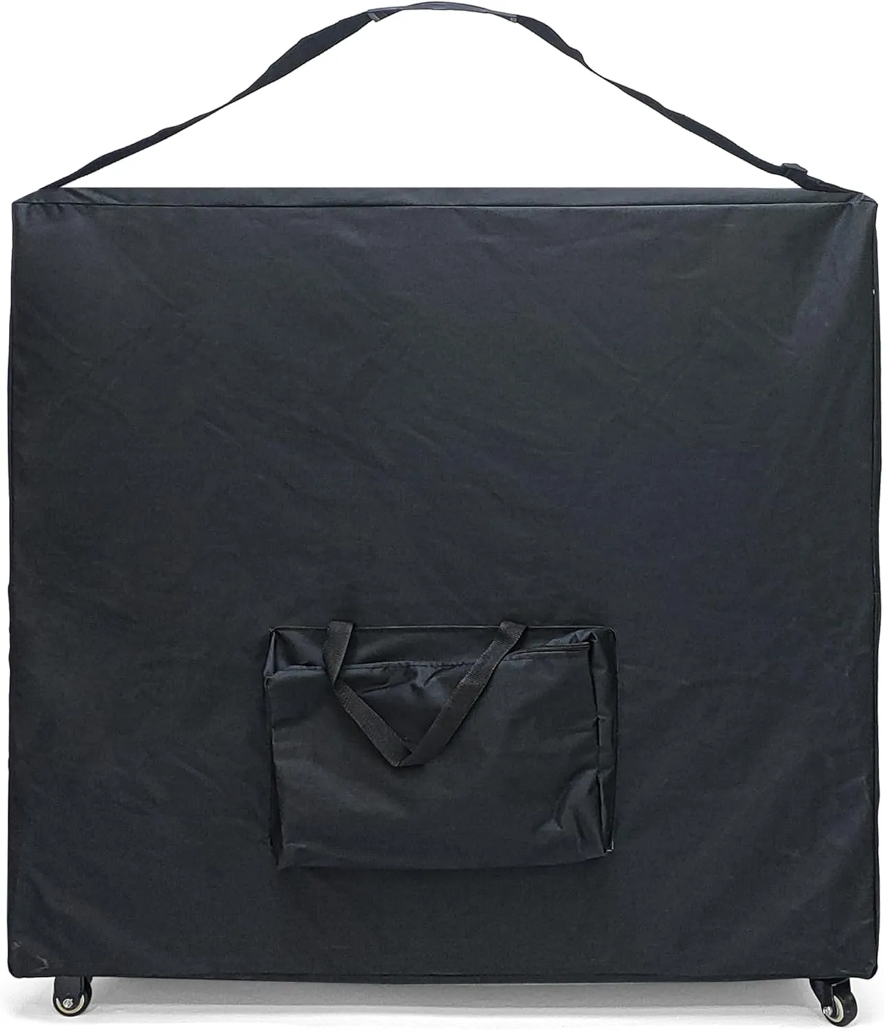 Elitzia Professional Massage Table Carrying Bag with Wheels & Shoulder Strap - Heavy-Duty Foldable Storage Case for Portable Massage Bed, Table Accessories - Model ETCB500