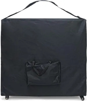 Elitzia Professional Massage Table Carrying Bag with Wheels & Shoulder Strap - Heavy-Duty Foldable Storage Case for Portable Massage Bed, Table Accessories - Model ETCB500