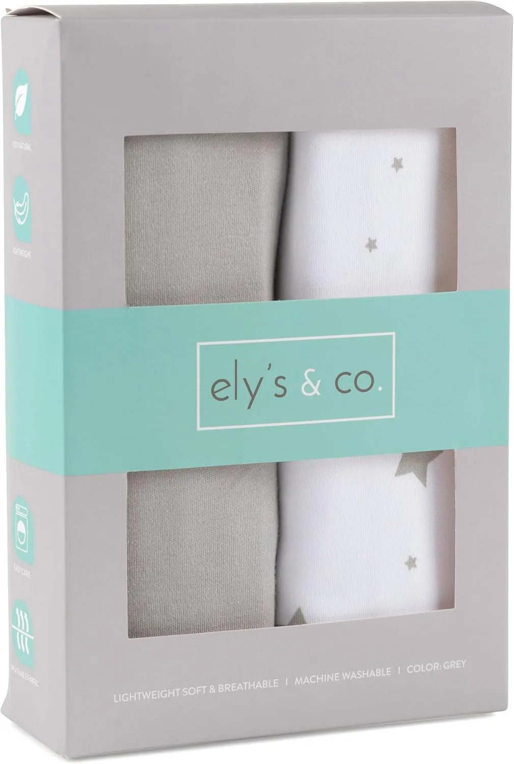 Ely's & Co. Baby Wearable Blanket - Cotton Sleep Sack 0-3,3-6, 6-12, 12-18 Months - 2 Pack Set for Baby Boy & Girl,Pink,Blue