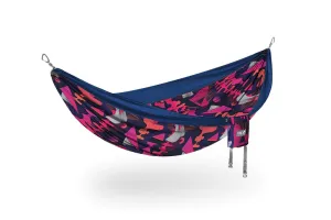 Eno DoubleNest Print Hammock - Synthwave/Sapphire