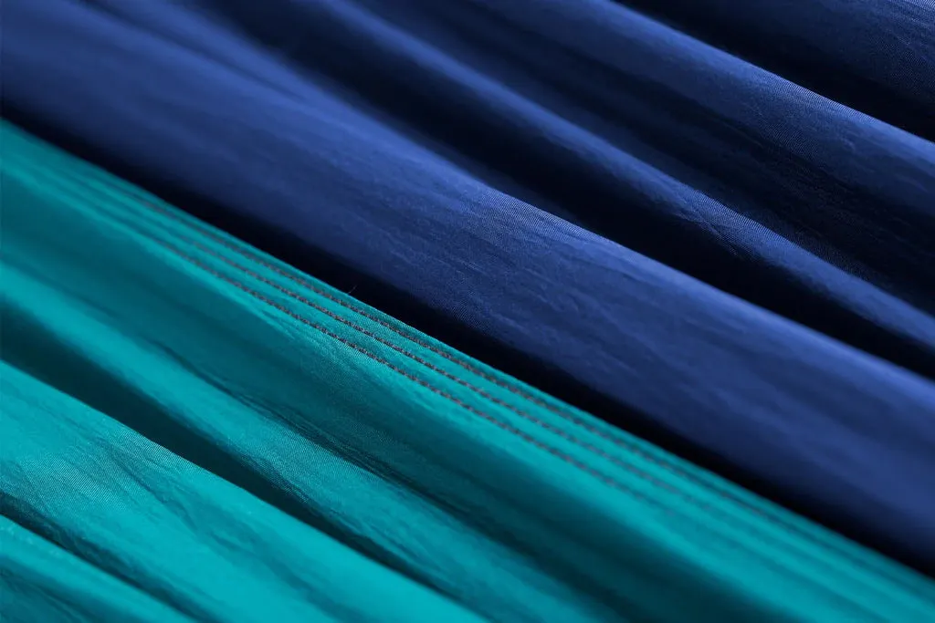 Eno DoubleNest Print Hammock - Synthwave/Sapphire