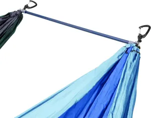 ENO Fuse Tandem Hammock System Colour Slate Lightwieght Fuse Spreader Bars, Two Hammocks Side by Side Dac Grren Anodised Aluminium Alloy Eliminates Enviro Damage Weight 277 g