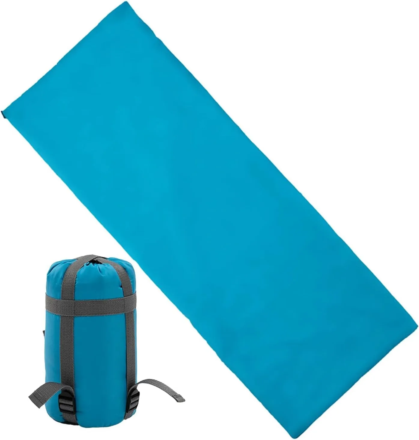 Envelope Sleeping Bag 3 Season Single Sleeping Bag Camping Gear Equipment Outdoor Camping Sleeping Bag for Hiking Backpacking, Blue