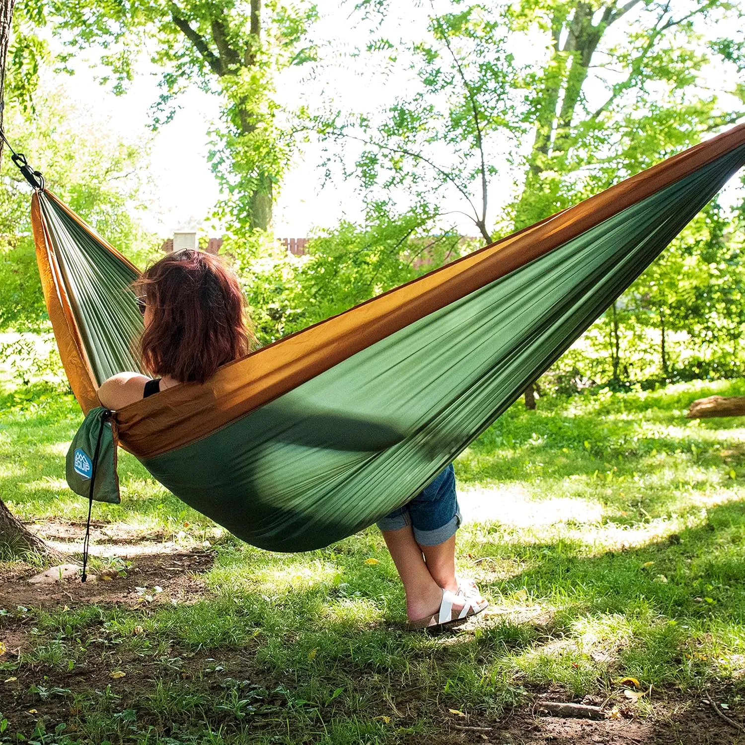 Equip Lightweight Hammock Perfect Backpacking & Camping Hammock, Supports Up to 500lbs & Patterns