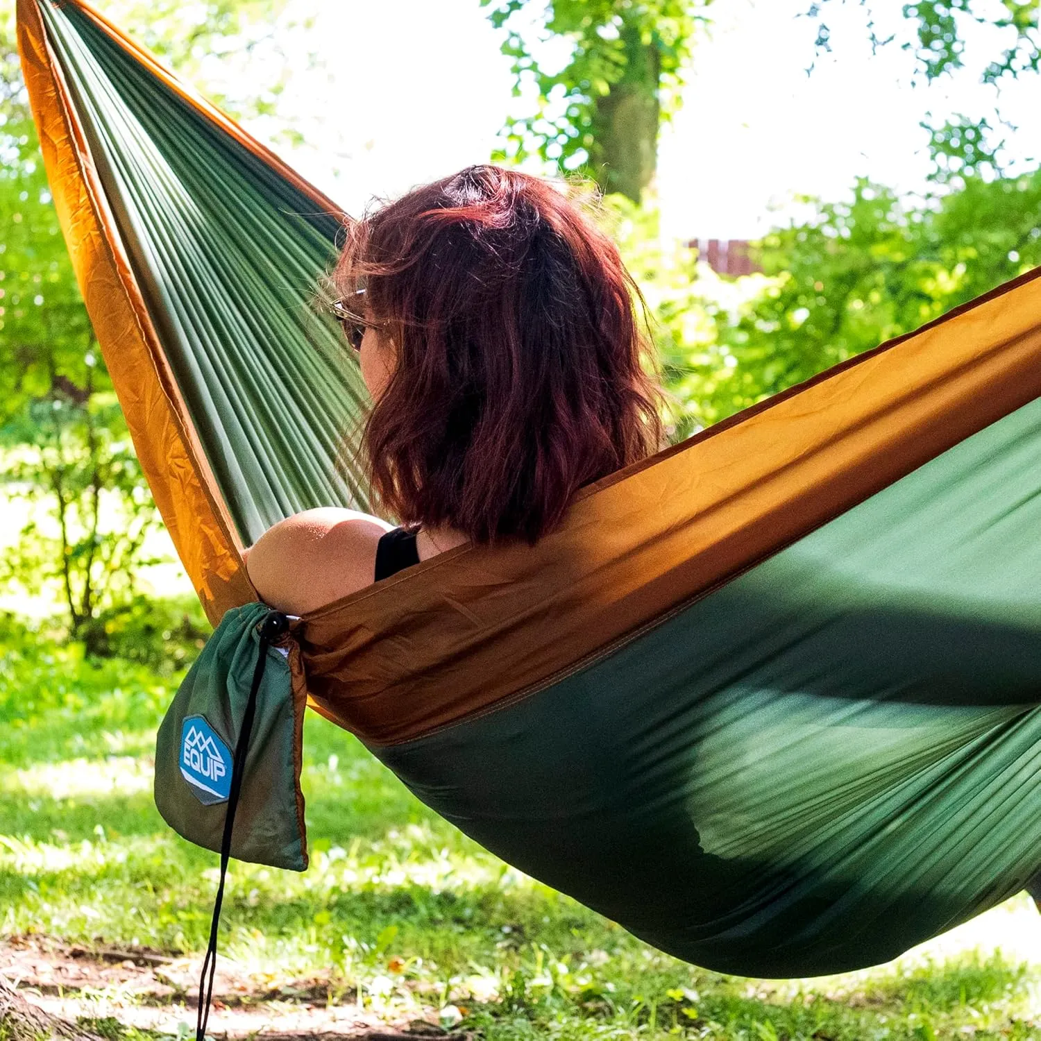Equip Lightweight Hammock Perfect Backpacking & Camping Hammock, Supports Up to 500lbs & Patterns