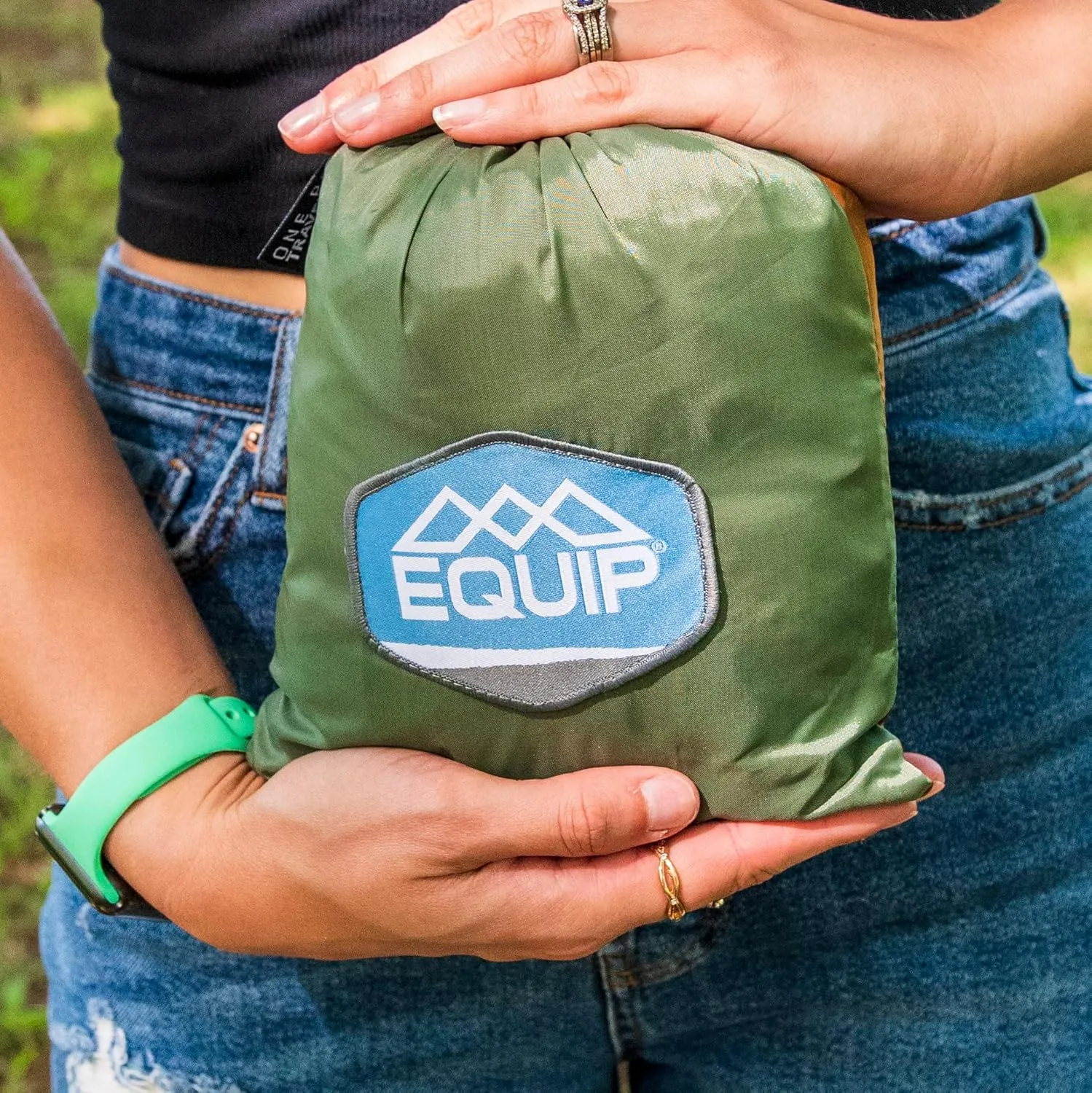 Equip Lightweight Hammock Perfect Backpacking & Camping Hammock, Supports Up to 500lbs & Patterns