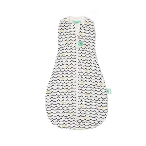 ErgoPouch Bamboo Cocoon Swaddle Bag in Waves (0.2 Tog)