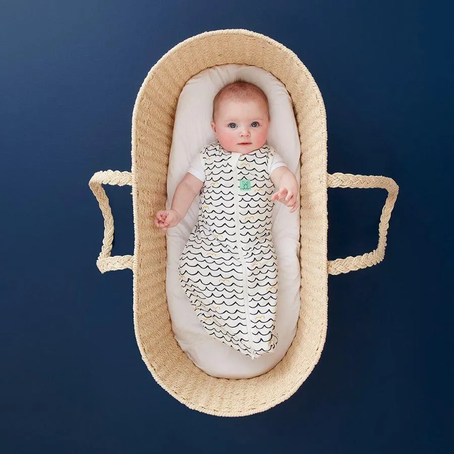 ErgoPouch Bamboo Cocoon Swaddle Bag in Waves (0.2 Tog)