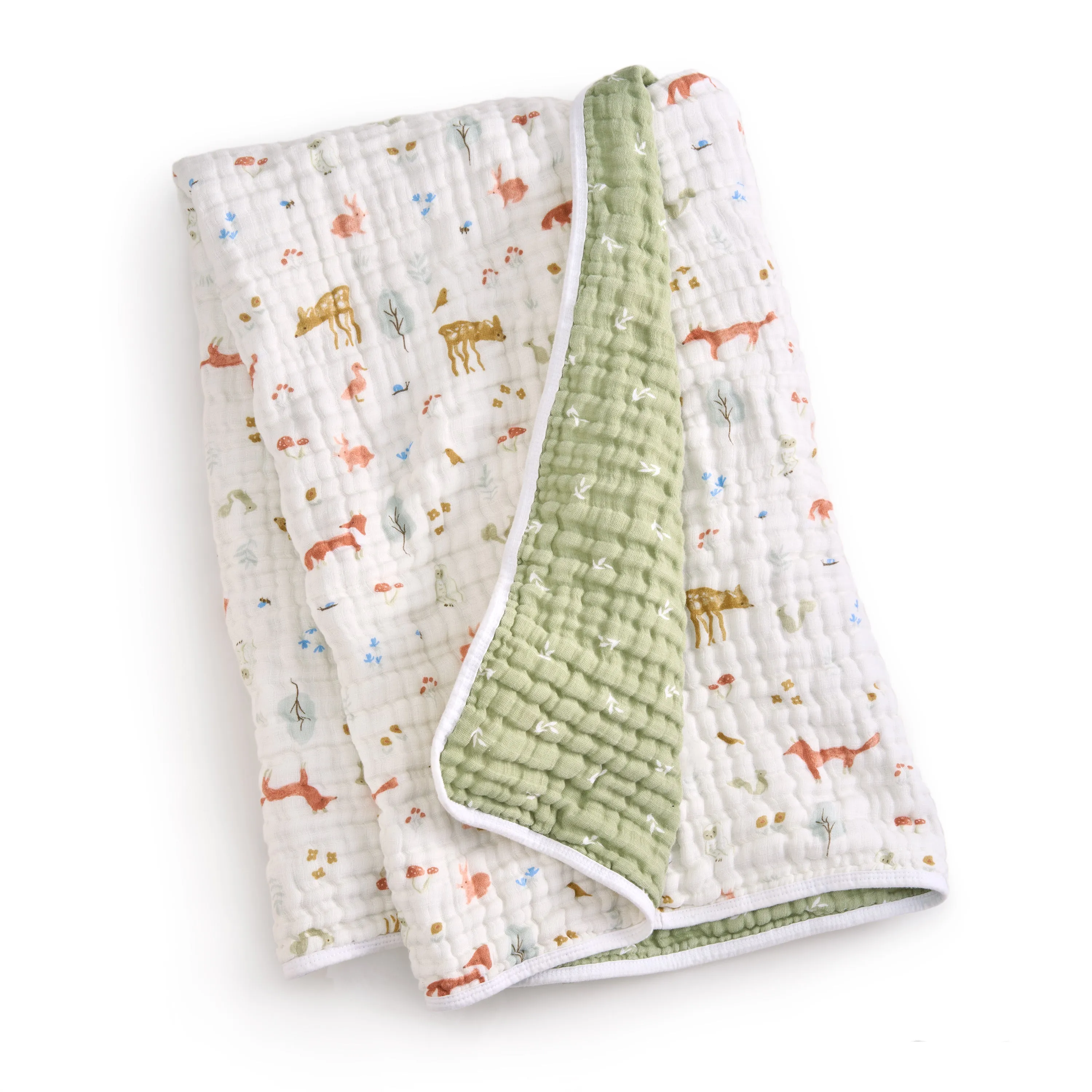 essentials cotton muslin dream blanket