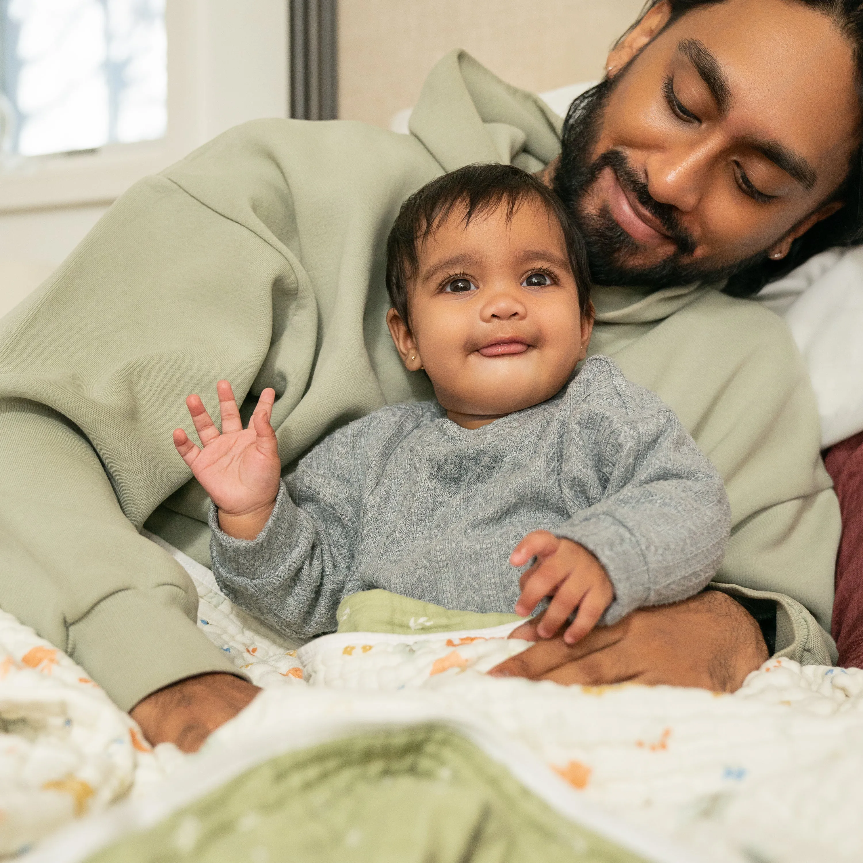 essentials cotton muslin dream blanket