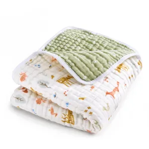 essentials cotton muslin dream blanket