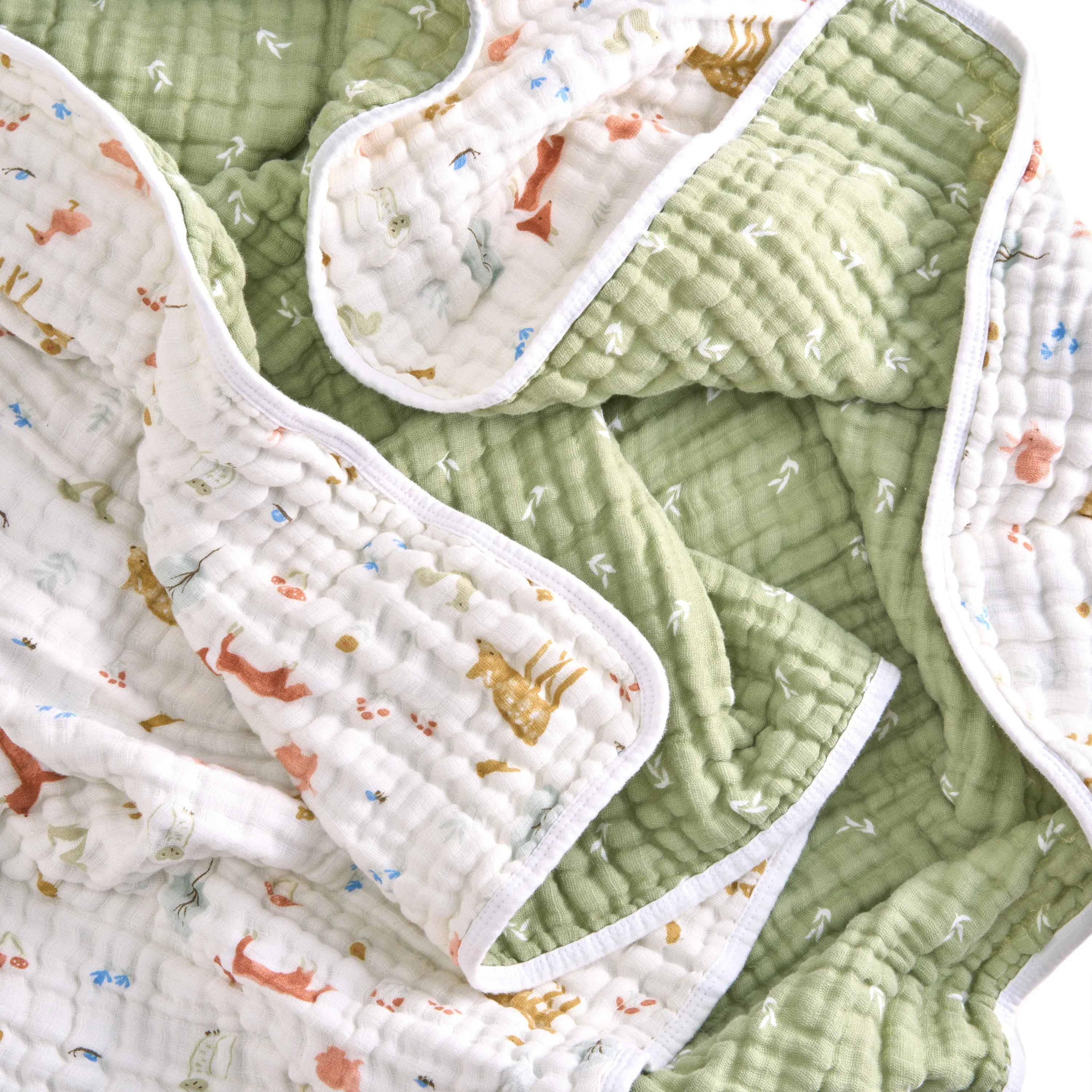 essentials cotton muslin dream blanket