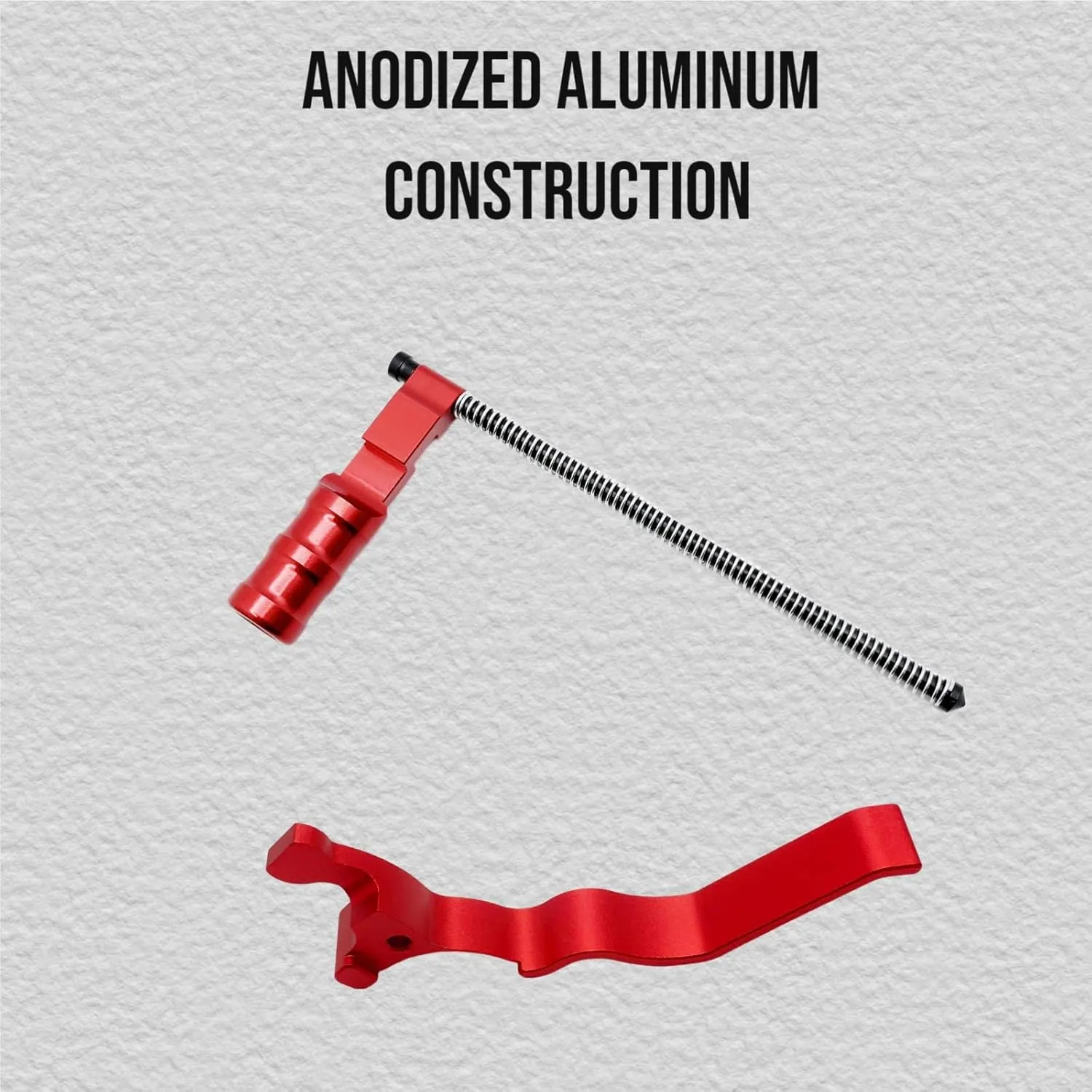 Extended Lever and Handle for 10-22 Combo (Red)