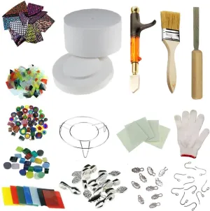 Extra Large Microwave Kiln Kit 15 Piece Set for DIY Jewelry Making Tools
