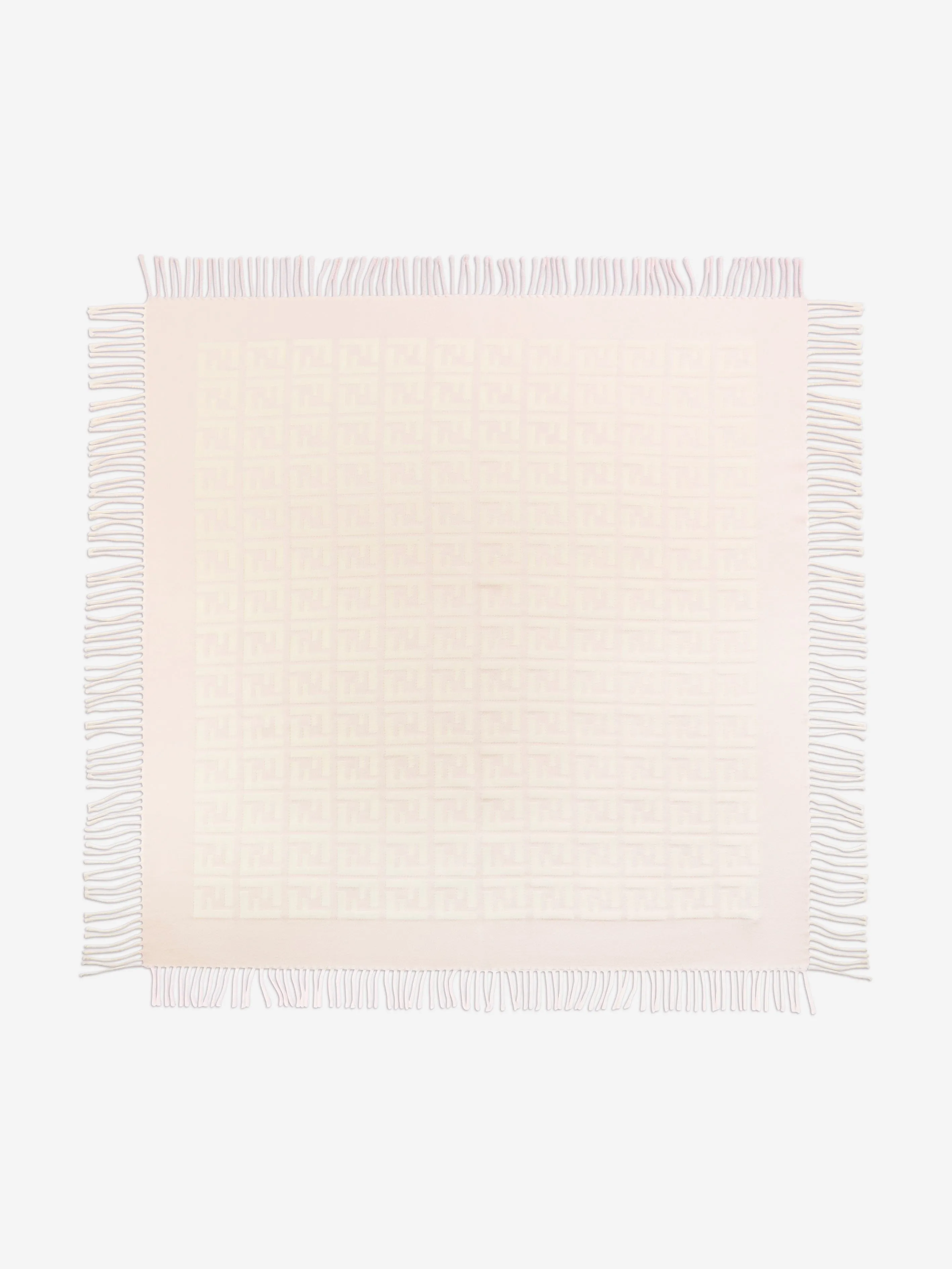 Fendi Baby Wool FF Logo Blanket