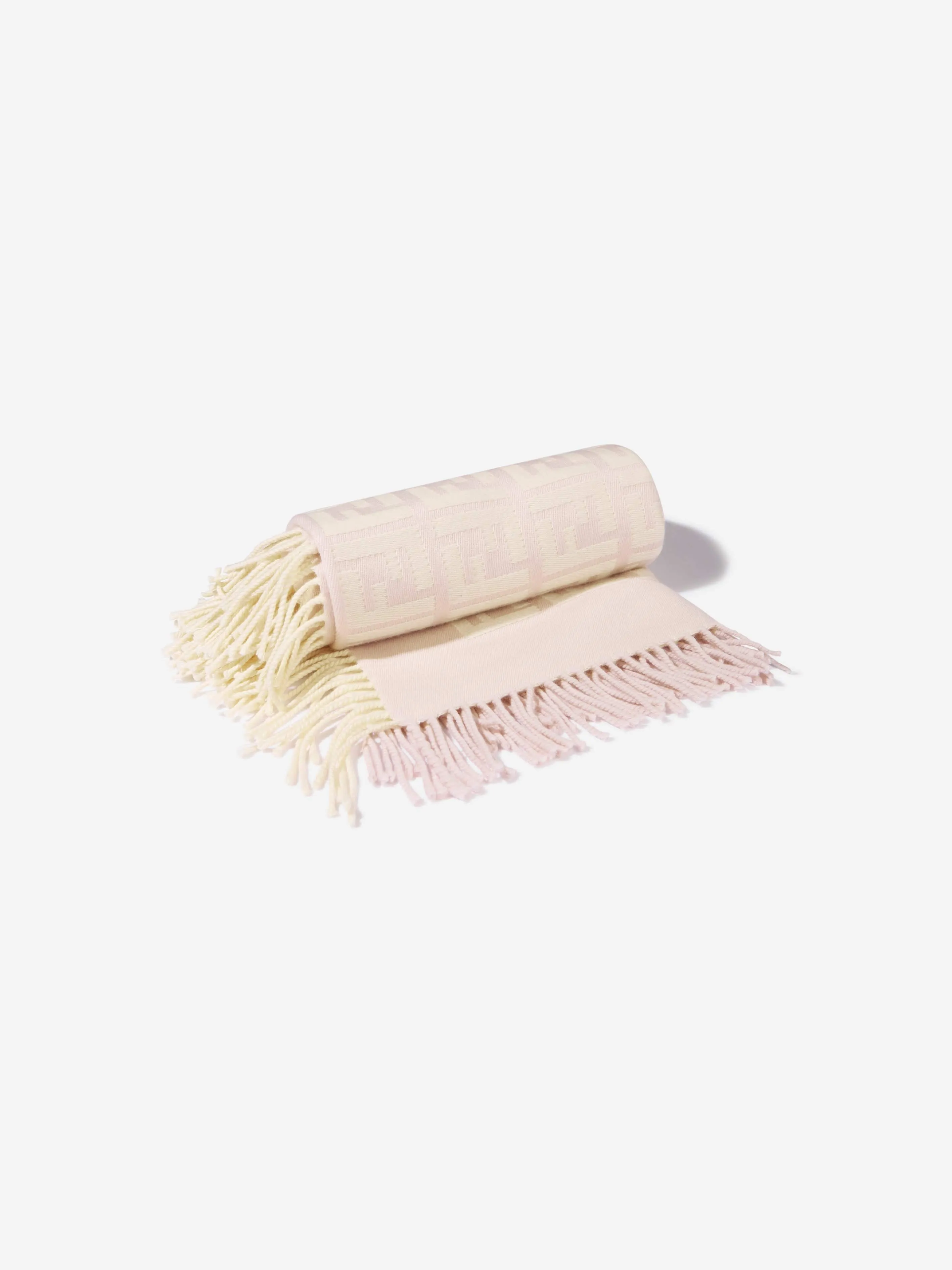 Fendi Baby Wool FF Logo Blanket