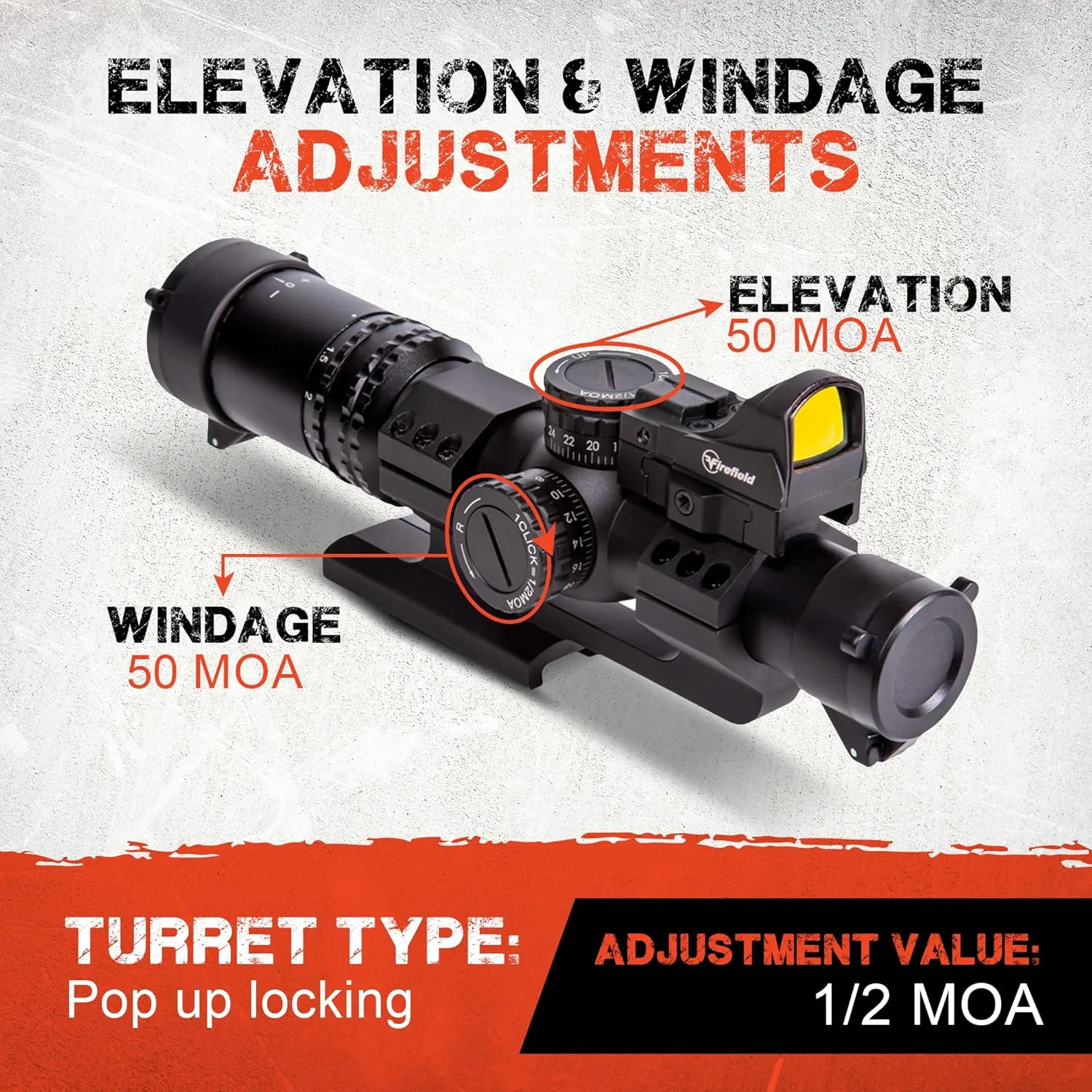 Firefield RapidStrike Rifle Scope