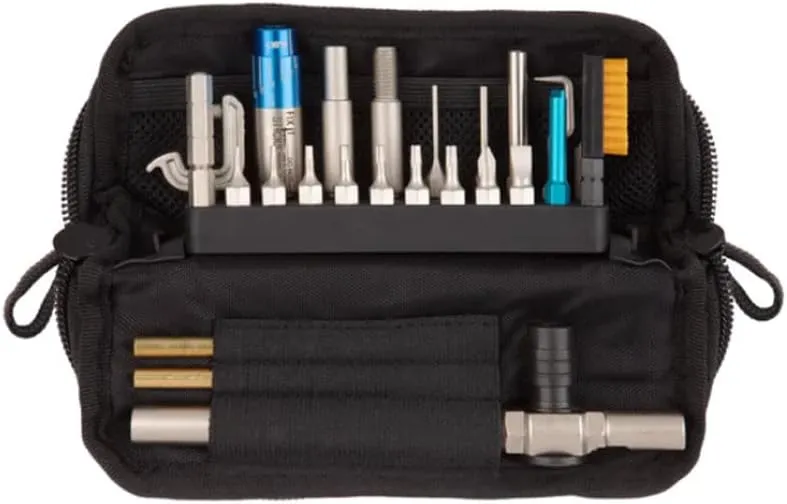 Fix It Sticks Field Toolkit Compatible with Glock| Compact Pistol Maintenance Kit w/Torque Driver, Punches & Specialty Tools