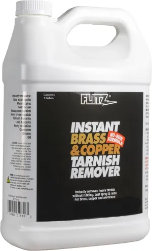 Flitz Instant Brass & Copper Tarnish Remover - 1 Gallon