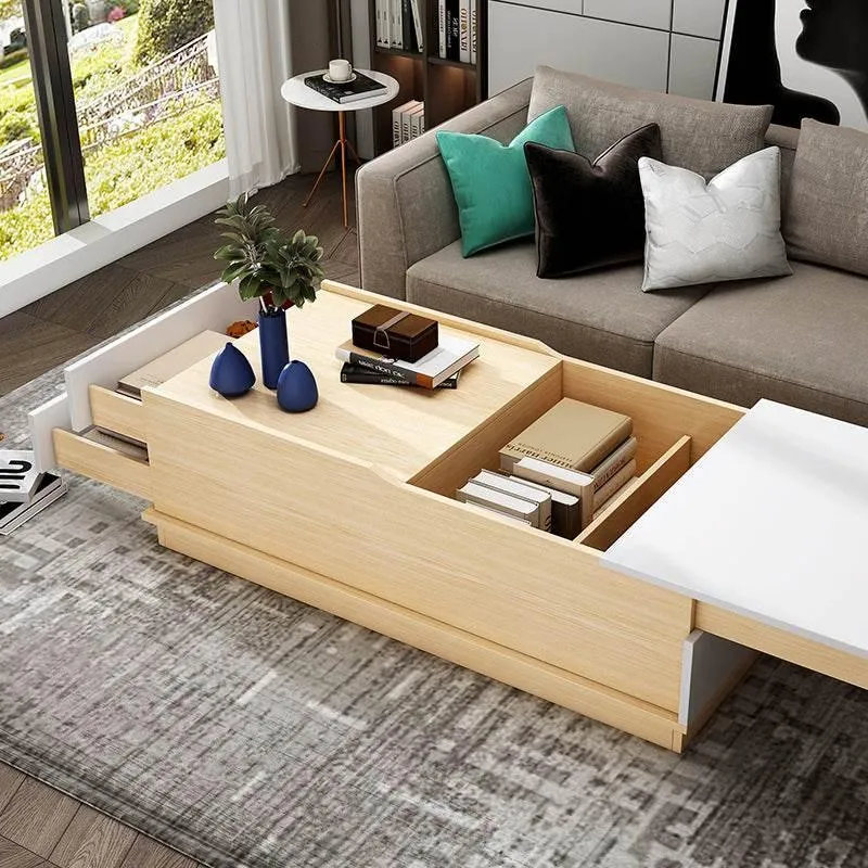 Foldable Coffee Table - Bohemian Minimalist Design