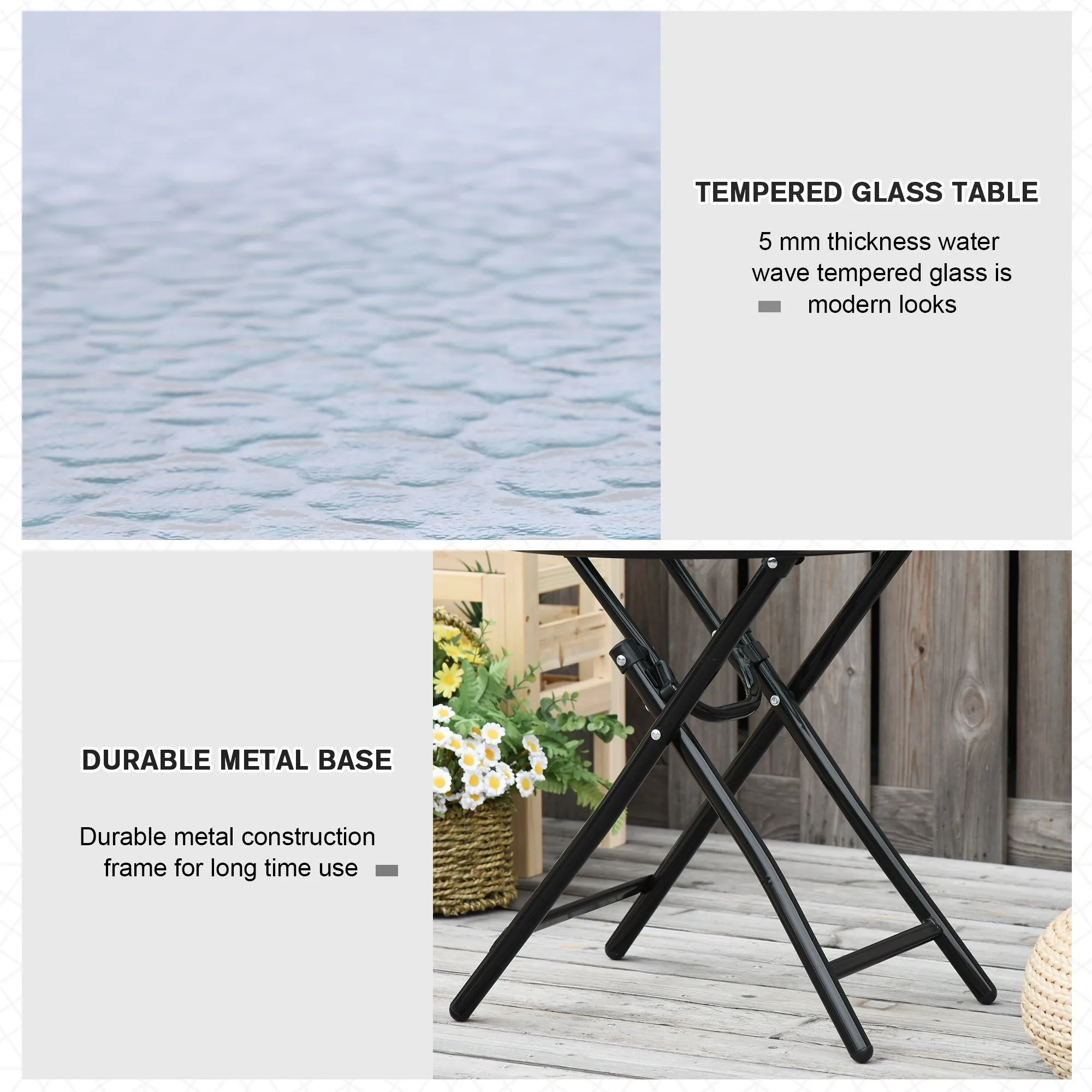 Foldable Garden Table