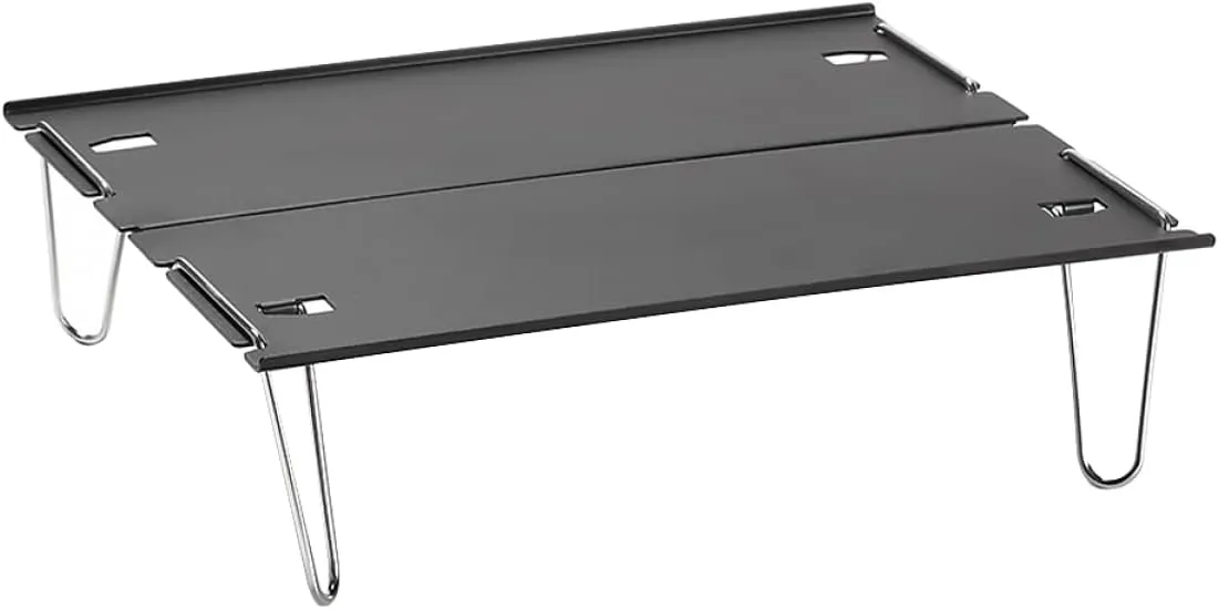 Foldable Picnic Table Aluminum Alloy Portable Lightweight for Outdoor Activities Easy Set-up