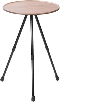 Folding Camping Table Aluminum Alloy Table Telescopic Table Three-Legged Round Table